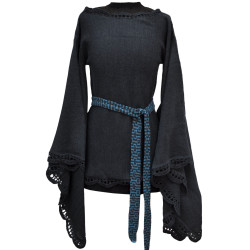 Poncho Papillon - Laine d'Alpaga