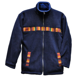 Veste polaire réversible en aguayo