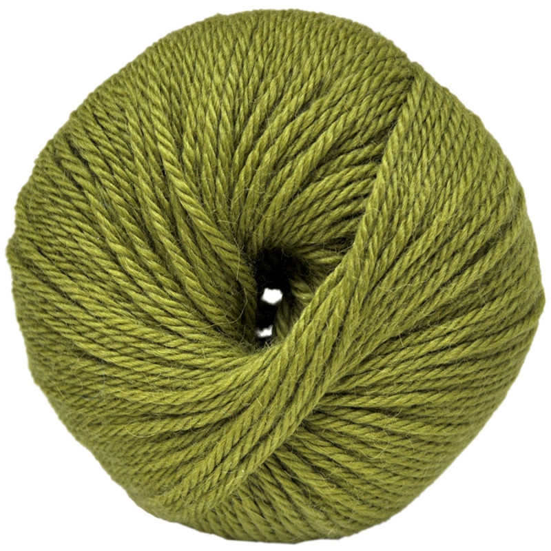 Laine d'alpaga baby - Vert tilleul - 50 gr.