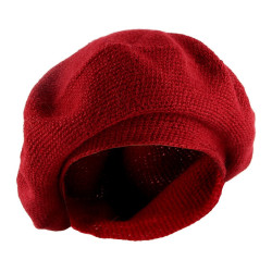 Béret "Bohème" - Laine d'Alpaga Pure