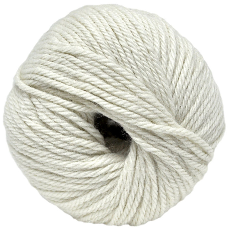 Laine d'alpaga baby - Écru - 50 gr.