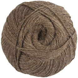 Châtaigne - 100% Alpaga - Fil fin - 100 gr.