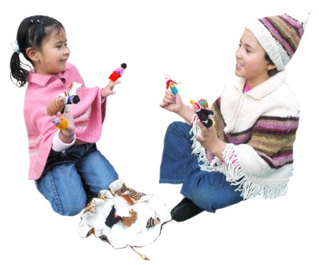 Blabla kids Ensemble de marionnettes à doigts - Ferme – Comme des enfants