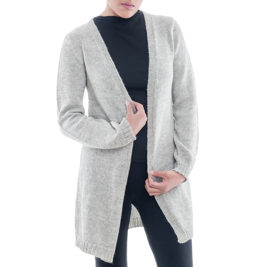 manteau laine et alpaga femme