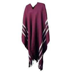 Poncho Andin - Laine d'Alpaga
