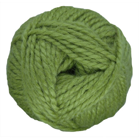 Vert clair - 100% Alpaga - Gros fil - 100 gr.