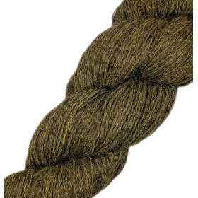 Vert Olive – Lama Alpaga FS – Fingering – 100g / 366m