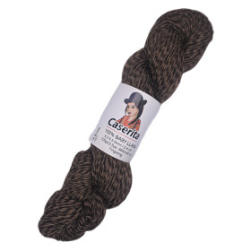 Trio marron foncé - 100% baby lama - 100 gr./367 mt.