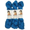 Bleu océan – Baby lama & Soie – 50 g / 200 m