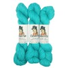 Turquoise – Baby lama & Soie – 50 g / 200 m