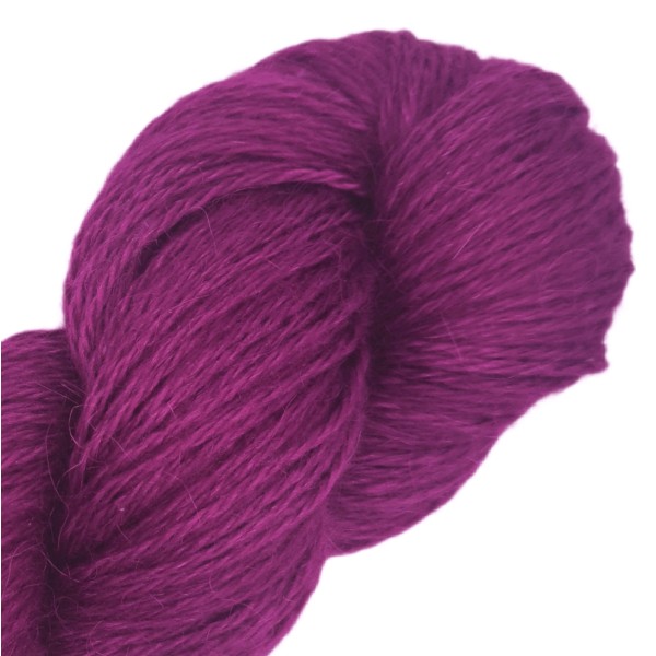 Magenta – Baby lama & Soie – 50 g / 200 m