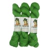 Vert pomme – Baby lama & Soie – 50 g / 200 m