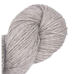 Gris perle – Baby lama & Soie – 50 g / 165 m