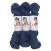 Bleu marine – Baby lama & Soie – 50 g / 200 m