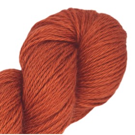 Orange – Baby lama & Soie – 50 g / 200 m