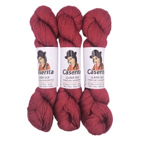 Rouge - Baby Lama et Soie - 50 gr./165 mt.