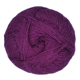 Violet de bayeux - 100% Alpaga - Fil fin - 100 gr.