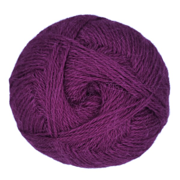 Violet de bayeux - 100% Alpaga - Fil fin - 100 gr.