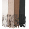 Blanc écru, Beige, Marron, Noir