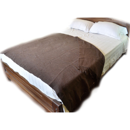 Plaid Unicolore - Laine d'Alpaga