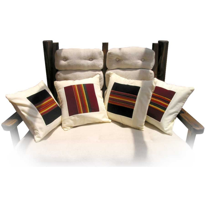 Blanc avec noir et rouge